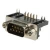 RS PRO Konektor D-Sub, počet kontaktů: 9, orientace těla: Pravý úhel 2.77 mm, Průchozí otvor Vnější, D-SUB, 250V, E, 4