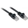 LINDY 48191 RJ45 síťové kabely, propojovací kabely CAT 6 U/UTP 0.50 m černá s ochranou 1 ks LINDY 48191 RJ45 síťové kabely, propojovací kabely CAT 6 U/UTP 0.50 m černá s ochranou 1 ks