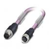 Bus kabel, A: Vnější, A: Rovný 5, B: Přímý, B: Vnitřní, 60V 5, IP65, IP67 Phoenix Contact 500 mm Bus kabel, A: Vnější, A: Rovný 5, B: Přímý, B: Vnitřní, 60V 5, IP65, IP67 Phoenix Contact 500 mm