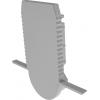Deko Light 979701 Endkappe R-ET-03-10 Set 2 Stk, Grau koncová krytka profilu plast (d x š) 37.5 mm x 25.5 mm 1 ks