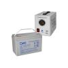 Zdroj záložní GETI GEP500 sinus 500W + baterie 100Ah