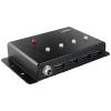 LINDY 443492 USB Hub 4 porty USB-A USB 3.0 5 GBit/s kovový ukazatel černá 443492