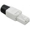 Roline 21.17.0324, RJ45 konektor, zástrčka, bílá, 1 ks
