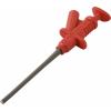 VOLTCRAFT MSK-122 rot bezpečnostní měřicí svorka, konektor 4 mm, CAT II 1000 V, červená VOLTCRAFT MSK-122 rot bezpečnostní měřicí svorka, konektor 4 mm, CAT II 1000 V, červená