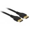 Delock DisplayPort kabel Konektor DisplayPort 2 m černá 85910 8K UHD, pozlacené kontakty, třížilový stíněný Kabel DisplayPort Delock DisplayPort kabel Konektor DisplayPort 2 m černá 85910 8K UHD, pozlacené kontakty, třížilový stíněný Kabel DisplayPort