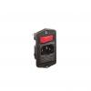 Bulgin Konektor IEC C14, orientace těla: Rovný, Montáž do panelu velikost pojistky 5 x 20 mm Vnější, 250V 10A Bulgin Konektor IEC C14, orientace těla: Rovný, Montáž do panelu velikost pojistky 5 x 20 mm Vnější, 250V 10A