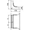 OBO Bettermann 7400637 ohyb (š x v) 250.00 mm x 38.00 mm 1 ks OBO Bettermann 7400637 ohyb (š x v) 250.00 mm x 38.00 mm 1 ks