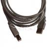 Kabel USB 2.0 A-B, 3 m, šedý Kabel USB 2.0 A-B, 3 m, šedý