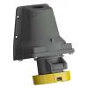 Amphenol Industrial Průmyslový napájecí konektor, řada: Easy & Safe, IP67, Nástěnná barva Žlutá, 16A 2P+PE, 110V Amphenol Industrial Průmyslový napájecí konektor, řada: Easy & Safe, IP67, Nástěnná barva Žlutá, 16A 2P+PE, 110V