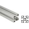 Bosch Rexroth Vzpěra, řada: MGE 13.2 Stříbrná Profil podpěry, délka: 1 m, Hliník 10 mm 45 x 45 mm Bosch Rexroth Vzpěra, řada: MGE 13.2 Stříbrná Profil podpěry, délka: 1 m, Hliník 10 mm 45 x 45 mm
