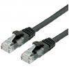 Value 21.99.1065 RJ45 síťové kabely, propojovací kabely CAT 6 U/UTP 5.00 m černá nestíněný, bez halogenů, samozhášecí 1 ks Value 21.99.1065 RJ45 síťové kabely, propojovací kabely CAT 6 U/UTP 5.00 m černá nestíněný, bez halogenů, samozhášecí 1 ks