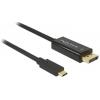 Delock HDMI kabel Zástrčka HDMI-A, Zástrčka HDMI Micro-D 1.00 m černá ...