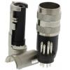 Amphenol Industrial Zástrčka DIN, řada: C 091 A, počet kontaktů: 7, velikost: M16, 100V, orientace těla: Rovný, IP40 4A