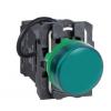 Schneider Electric Kontrolka, řada: Harmony Zapuštěná montáž LED Zelená, průměr výřezu: 22 mm IP66 Kulatý 400V