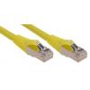 RS PRO Kat6 Ethernetové kabely, Žlutá, Nízko dýmivý bezhalogenový, A: RJ45, 30V 10 m Vnější, B: RJ45 Vnější, typ pláště: RS PRO Kat6 Ethernetové kabely, Žlutá, Nízko dýmivý bezhalogenový, A: RJ45, 30V 10 m Vnější, B: RJ45 Vnější, typ pláště: