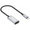 Manhattan USB 2.0 adaptér [1x USB-C® zástrčka - 1x HDMI zásuvka] Manhattan USB-C to HDMI Cable, 4K@60Hz, 5 Gbps (USB 3.2 Gen1 aka USB 3.0) 15 cm