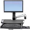 Ergotron StyleView® Sit-Stand Combo držák na zeď pro monitor 25,4 cm (10) - 61 cm (24) nastavitelná výška, odkládací místo na klávesnici, naklápěcí, nakláněcí, Ergotron StyleView® Sit-Stand Combo držák na zeď pro monitor 25,4 cm (10) - 61 cm (24) nastavitelná výška, odkládací místo na klávesnici, naklápěcí, nakláněcí,