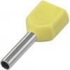 TRU COMPONENTS 1091323 dutinka 0.5 mm² částečná izolace bílá 100 ks