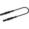 Electro PJP 2212/600V-CD1-50N měřicí kabel 50 cm černá 1 ks Electro PJP 2212/600V-CD1-50N měřicí kabel 50 cm černá 1 ks