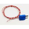Termočlánek s odkrytým spojem XQ 1 m kabel typ K Perfluoralkoxyalkan 1 m sonda, -75 °C 7 mm na 250 °C JIS RS PRO