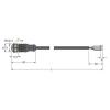 Turck RKC4.4T-10/TXL připojovací kabel pro senzory - aktory, 6625505, piny: 4, 10 m, 1 ks