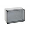 Rittal Nástěnná krabice, řada: PK IP66 Plastové RAL 7035 254 mm Průhledné dveře 180 mm 111 mm