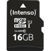 Intenso 16GB microSDHC Performance paměťová karta microSD 16 GB Class 10 UHS-I vodotěsné