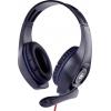 Gembird GHS-05-B Headset otevřená (On Ear) kabelová stereo černá, modrá regulace hlasitosti Gaming Gembird GHS-05-B Headset otevřená (On Ear) kabelová stereo černá, modrá regulace hlasitosti Gaming