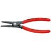 Kleště na pojistné kroužky, celková délka: 180mm 1, Elektrická ocel, Chrom-vanadová ocel Knipex