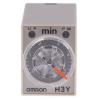 Omron Časovací relé, řada: H3Y-4 Lišta DIN, Povrchová montáž 4PDT 4kontaktové 125 V 100V ac, 120 V ac 1 funkce zásuvné Omron Časovací relé, řada: H3Y-4 Lišta DIN, Povrchová montáž 4PDT 4kontaktové 125 V 100V ac, 120 V ac 1 funkce zásuvné