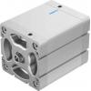 Pneumatický kompaktní válec, řada: ADN 536392 Dvojčinný ADN-100-80-I-P-A, vývrt: 100 mm Festo, délka: 80 mm
