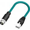 Kabel pro snímače a ovladače, A: Vnější, A: M12, Rovný 4, B: M12, Přímý, B: Vnější, 60V 8, IP67 RS PRO 5 m Kabel pro snímače a ovladače, A: Vnější, A: M12, Rovný 4, B: M12, Přímý, B: Vnější, 60V 8, IP67 RS PRO 5 m