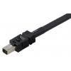 TE Connectivity Cat5e Ethernetové kabely, Černá, Polyuretan, 30V 2 m 8, typ pláště: F/UTP TE Connectivity Cat5e Ethernetové kabely, Černá, Polyuretan, 30V 2 m 8, typ pláště: F/UTP