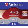 Verbatim 43760 Blu-ray BD-RE DL 50 GB 5 ks Jewelcase přepisovatelné