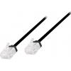 LogiLink CQ3003U RJ45 síťové kabely, propojovací kabely CAT 6A U/UTP 0.15 m černá extrémně tenký , flexibilní provedení, samozhášecí, bez halogenů 1 ks LogiLink CQ3003U RJ45 síťové kabely, propojovací kabely CAT 6A U/UTP 0.15 m černá extrémně tenký , flexibilní provedení, samozhášecí, bez halogenů 1 ks