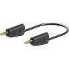 Stäubli LK-4A-S10 měřicí kabel 50 cm černá 1 ks Stäubli LK-4A-S10 měřicí kabel 50 cm černá 1 ks