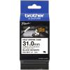 Brother HSe HSE261E Barva pásky: bílá Barva písma:černá 31 mm 1.5 m Brother HSe HSE261E Barva pásky: bílá Barva písma:černá 31 mm 1.5 m