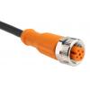 Kabel ovladače snímače, A: Vnitřní, A: M12 4, B: Volný konec, B: Neuzavřený, IP65, IP67, IP68, IP69K, řada: EVC001 ifm
