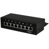 LogiLink NP0017B 8 portů patch panel CAT 6 1 U
