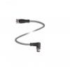 Kabel ovladače snímače, A: Vnitřní, A: Rovný 4, B: M12, B: Vnější, 250V 4, IP67, IP68, IP69, řada: V1-G-5M-PUR-ABG-V1-W