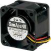 Sanyo Denki Axiální ventilátor, řada: 109P, průtok vzduchu: 14.8 cfm 3.72 W 12V dc 310 mA IP68 40 mm 40mm 28 mm Sanyo Denki Axiální ventilátor, řada: 109P, průtok vzduchu: 14.8 cfm 3.72 W 12V dc 310 mA IP68 40 mm 40mm 28 mm