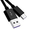 Kabel USB 2.0 USB-A / USB-C, 0,5 m, 5 A, černý Kabel USB 2.0 USB-A / USB-C, 0,5 m, 5 A, černý