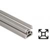 Bosch Rexroth Vzpěra, řada: MGE 13.2 Stříbrná Profil podpěry, délka: 3000 mm, Hliník 6 mm 20 x 20 mm
