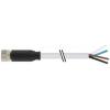 Kabel ovladače snímače, A: Vnitřní, A: Rovný 4, B: Volný konec kabelu, 30V, IP65, řada: 7000 Murrelektronik Limited 20 m