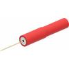Electro PJP ADA35/Needle0.6-CD1-R měřicí adaptér - červená Electro PJP ADA35/Needle0.6-CD1-R měřicí adaptér - červená