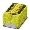 Phoenix Contact Distribuční blok, řada: VIP Žlutá, Zelená, počet cest: 13 32A, 450V Phoenix Contact Distribuční blok, řada: VIP Žlutá, Zelená, počet cest: 13 32A, 450V