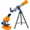 Bresser Optik Junior Teleskop & Mikroskop-Set teleskop azimutový achromatický Zvětšení 20 do 32 x