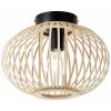 Brilliant 92859/09 Enca stropní svítidlo E27 60 W přírodní, černá Brilliant 92859/09 Enca stropní svítidlo E27 60 W přírodní, černá