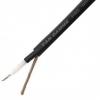 Audio kabel, řada: Classic Patch Stíněný Van Damme 100 m, Černá