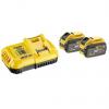 Baterie a nabíječka DCB118X2-QW, 9 Ah 18V, pro použití s: DEWALT XR DeWALT